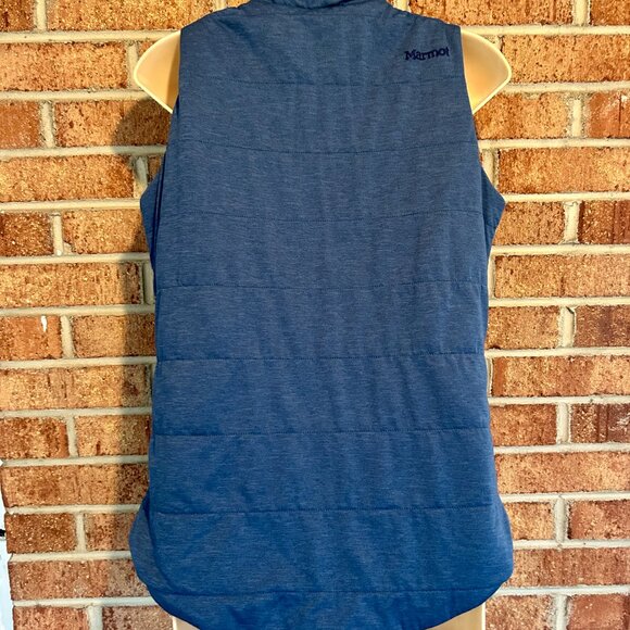 Marmot Women's Visita Insulated Vest Artic Navy Heather Blue Size Small - Picture 7 of 11